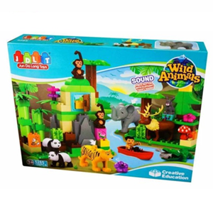 اسباب بازی لگو دوپلو حیوانات جنگل 106 قطعه مدل Wild Animals 5285_اسباب بازی لگو